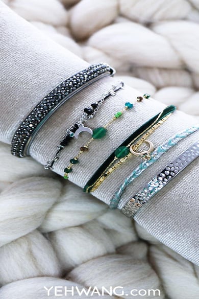 Display Bracelets Velvet Colors II Black h5 Picture4